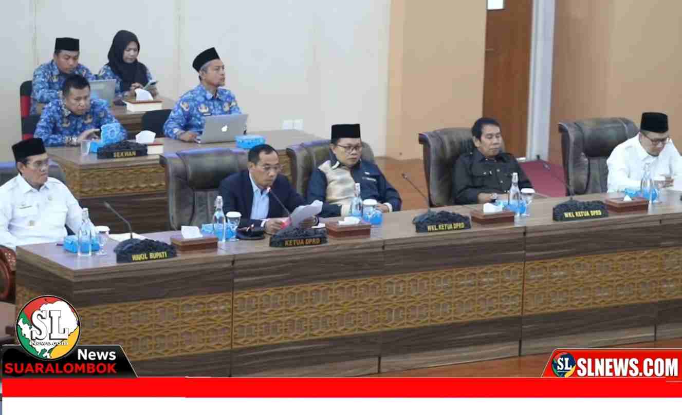 DPRD Lombok Tengah Gelar Rapat Paripurna
