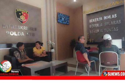 Lalu Musadat Laporkan Akun Facebook ke Polda NTB
