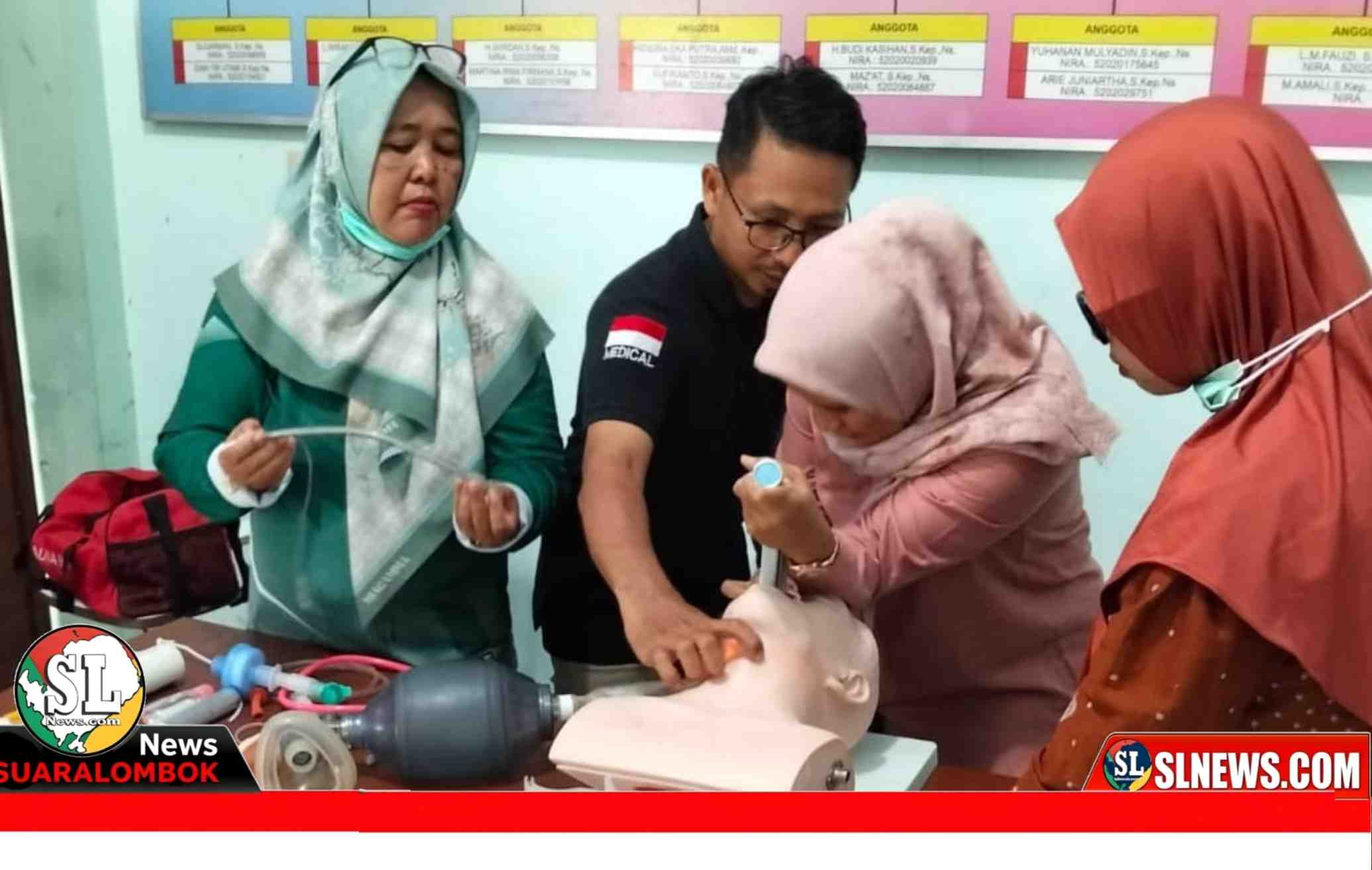 Mandalika Empowerment and Policy Center (MEPC) berkolaborasi dengan Emergency Medical Team (EMT) 911 menggelar pelatihan Advanced Cardiac Life Support (ACLS)
