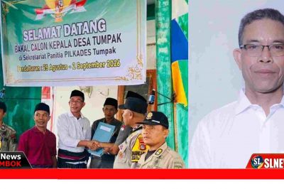 Rosadi Mendaftar Sebagai Calon Kades Tumpak