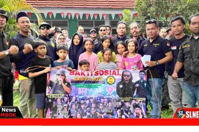 KASTA NTB DPD Lombok Tengah Gelar Bakti Sosial di Desa Aik Bukak