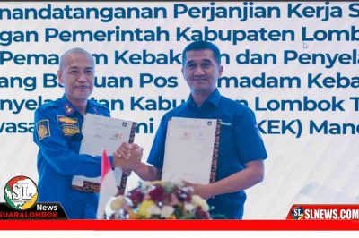 Jelang MotoGP Mandalika, ITDC Jalin Kerjasama dengan Damkartan Lombok Tengah