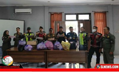 Satpol PP Lombok Tengah Sita Ratusan Ribu Batang Rokok Ilegal