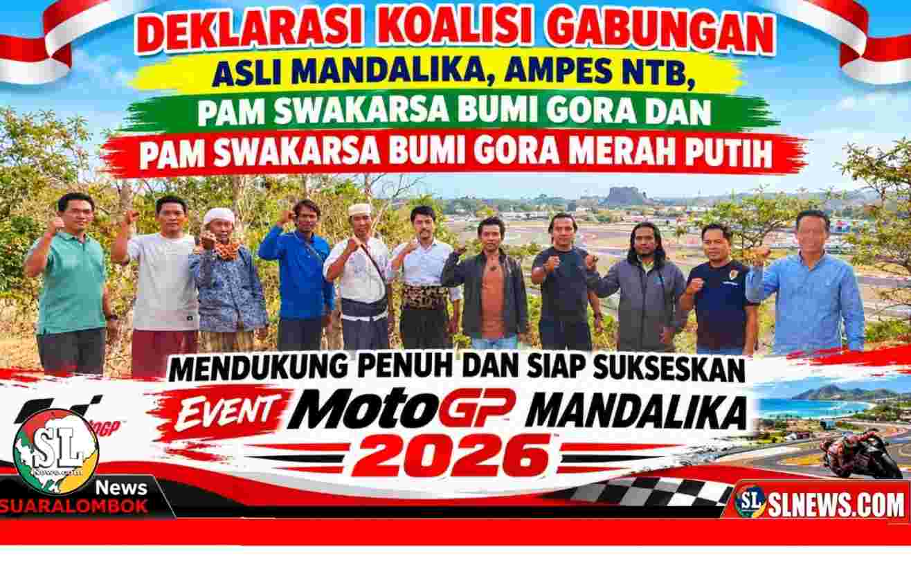 Deklarasi Koalisi Gabungan Dukung MotoGP Mandalika 2026