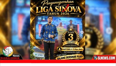 Staf Puskesmas Batujangkih Raih Juara III Liga Sinova 2026
