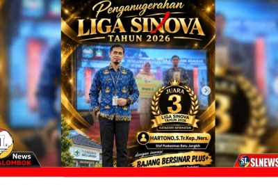 Staf Puskesmas Batujangkih Raih Juara III Liga Sinova 2026