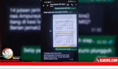 Kepala SDN Bajur Diduga Minta Fee Proyek Revitalisasi