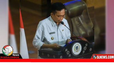 Bupati Lombok Tengah Sampaikan Jawaban Kepala Daerah Terhdap Tanggapan Fraksi Fraksi DPRD
