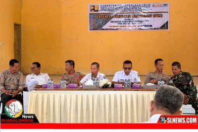 Pekerjaan Proyek Daerah Irigasi Katon camapi 25 persen
